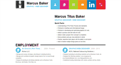 Desktop Screenshot of marcustbaker.com